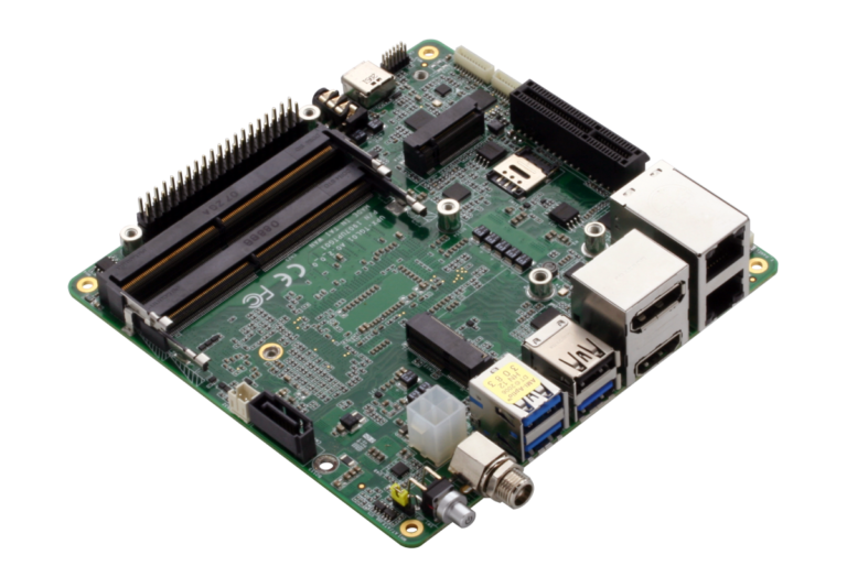 UP Xtreme i11, embedded board 3D front view