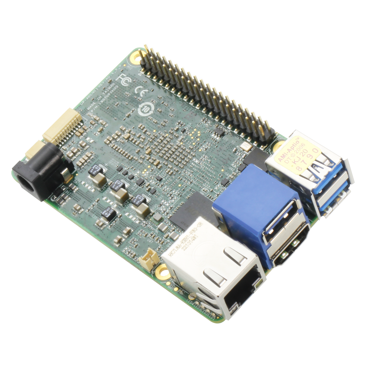 UP 7000 embedded board, front view