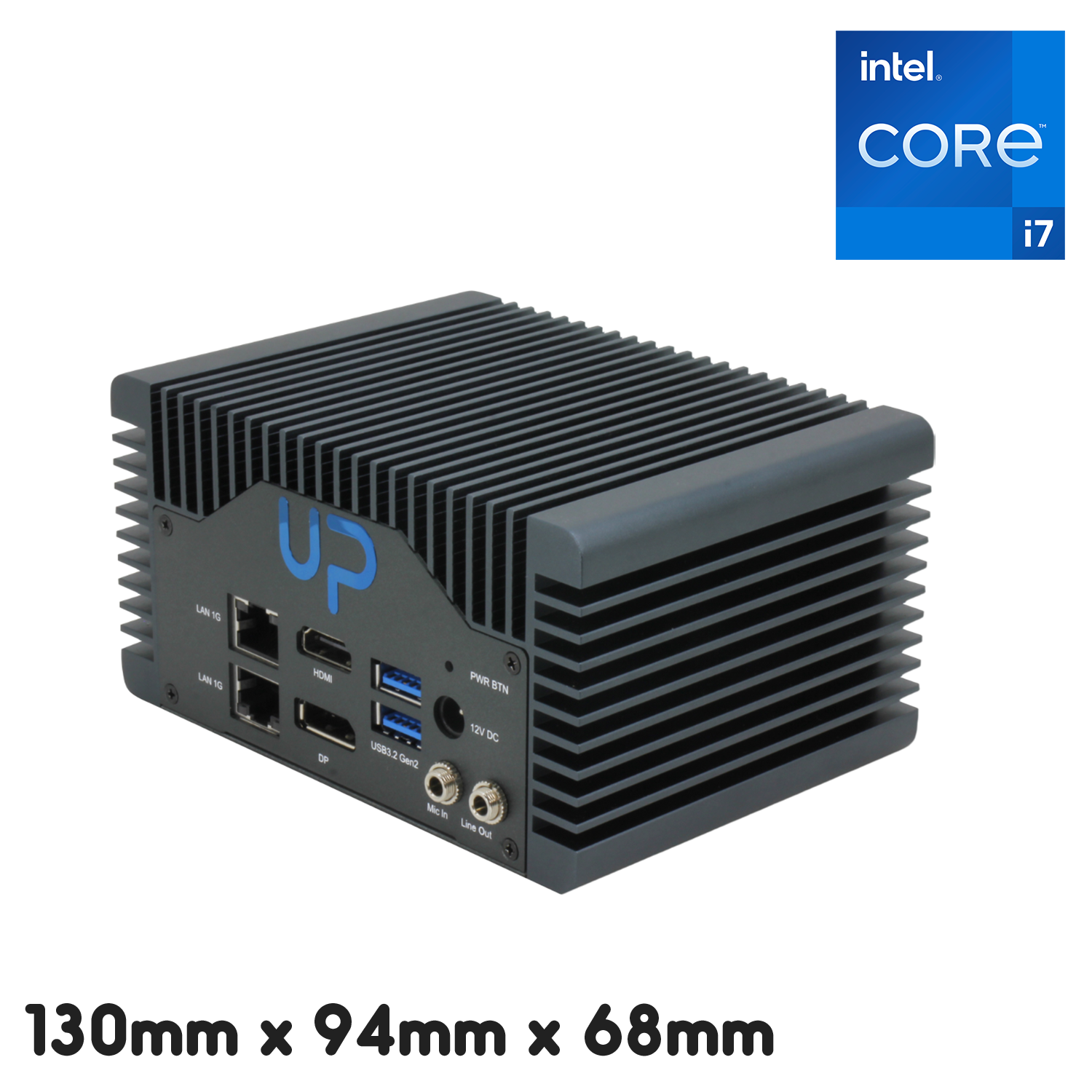 UP Squared i12 Edge embedded system front view